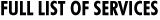 services list